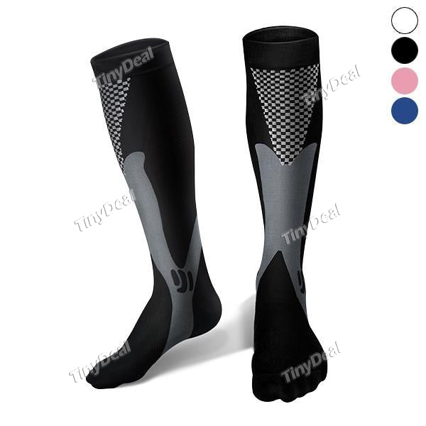 Men Women Leg Support Stretch Compression Socks Below Knee Socks Stretch Anti Fatigue Breathable Ball Games Socks