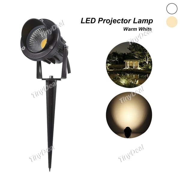 LED Ground Lamp Spotlights Super Bright 7W COB Outdoor Decorative Light Waterproof Garden Landscape Light