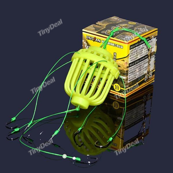 Luminous Explosion Hooks Fishing Setup Monster Tackle Carp Silver Bait Hooks