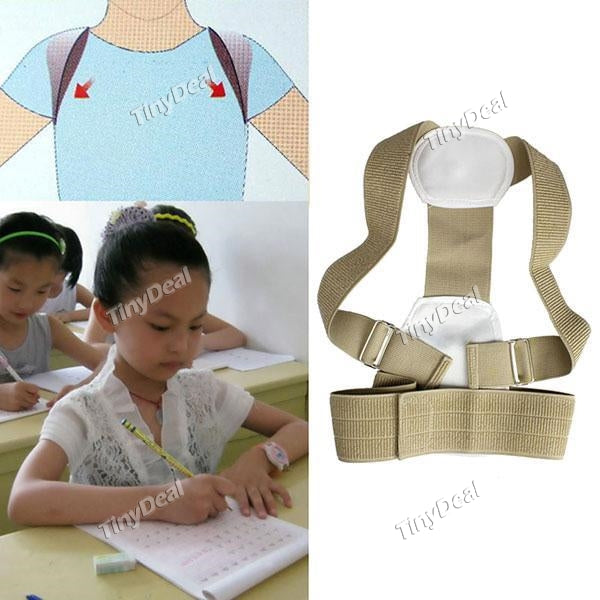Adjustable Rectify Back Posture Corrector Humpbacked Prevent Back Shoulder Support Belt Posture Correction Belt
