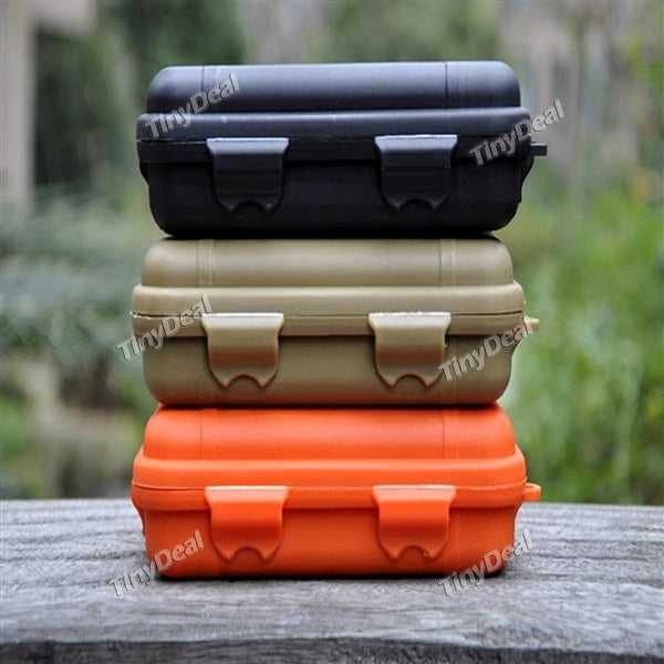 Outdoor Waterproof and Shockproof Sealed Container Box Presure-proof Survival Storage Box Protective Case with Foam