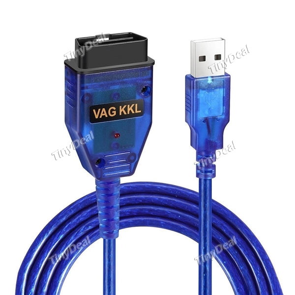 OBD2 II USB VAG-COM KKL 409.1 Scan Diagnostic Cable with CD for Audi VW Seat Auto Repair Tool