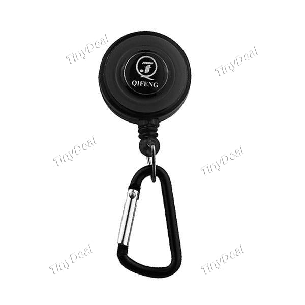 Fishing Tool Zinger Retractor Stopper Holder Pin on Retractable Reel Badge Holder Key Chain Nylon Cord