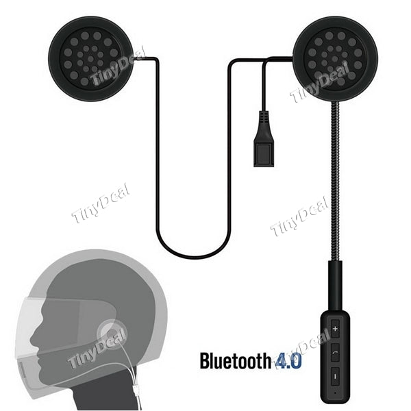 Motorcycle Helmet Wireless Headset Bluetooth Intercom Headset Motorcycle Helmet Kit