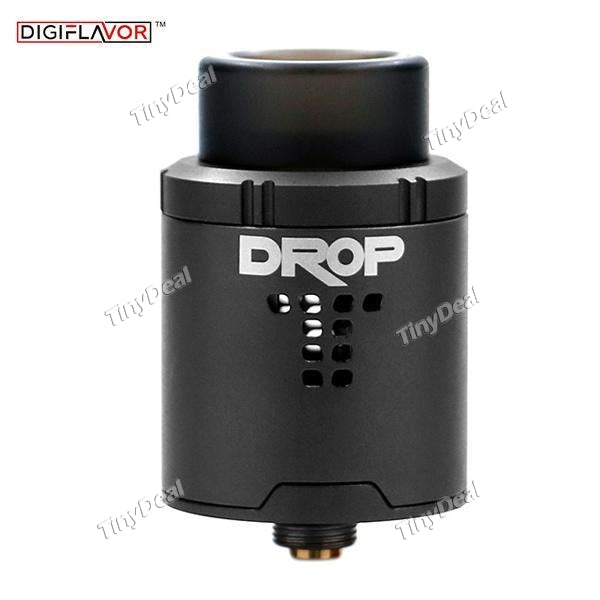 Authentic Digiflavor Drop RDA 24mm Rebuildable Dripping Atomizer - Gun Metal Color