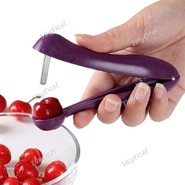 Stainless Cherry Pitter Creative Kitchen Gadgets Cherry Core Fruit Removal Western Tableware