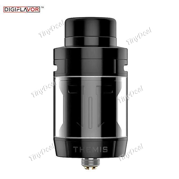 Digiflavor Themis 5ML RTA Rebuildable Tank Atomizer Postless Deck Version - Black