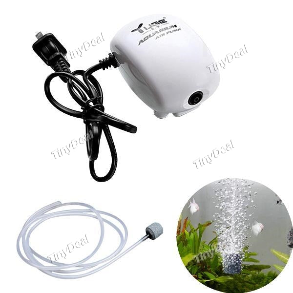 Aquarium and Fish Tank Oxygen Air Pump Quiet 2.5W Aquarium Air Pumpwith Single Outlet