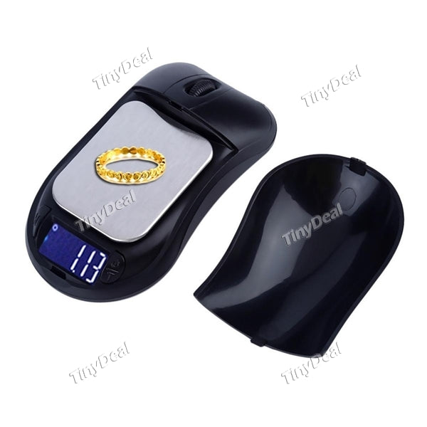 High Precision Digital Mouse Style Mini Electronic Scale Pocket Scale for Jewelry Weight Scale 100g 200g/0.01g or 500g/0.1g