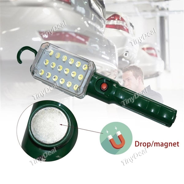 Drop Resistant Rechargeable Car Working Light LED Vehicle Truck Repair Light with Hanging Hook Magnetic Base Maintenance Lamp