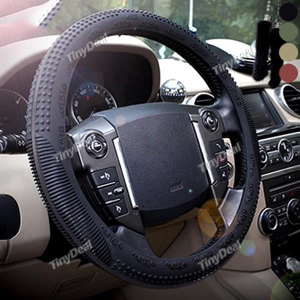 Eco-friendly Car Silica Steering Wheel Cover Anti-slip Non Slip Handle Cover