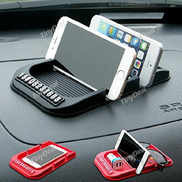 Car Anti Slip Mat Non-slip Pad Holder for Key Cell Phone iPhone Smart Mobile phone GPS