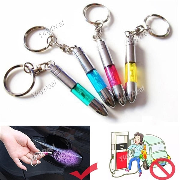 1Pcs Anti-static Key Chain Body Static Eliminator Electrostatic Canceller Bullet Styling for Car Electronic Products