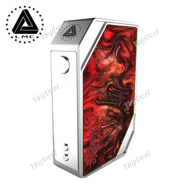 Authentic Limitless LMC Classic 220W TC VW APV Box Mod - Resin Red