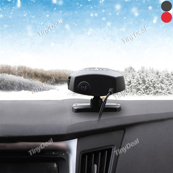 Portable Car Heater Fast Heating Quickly Defrosts Defogger Auto Heater Cooling Fan