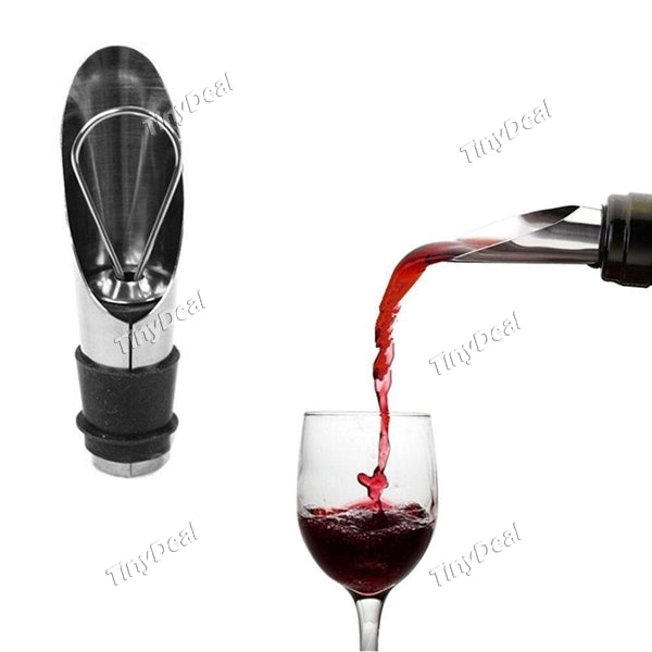 1/2/5/10 pcs 2 in 1 Stylish Stainless Red Wine Plug Pour Stopper Bar Tools