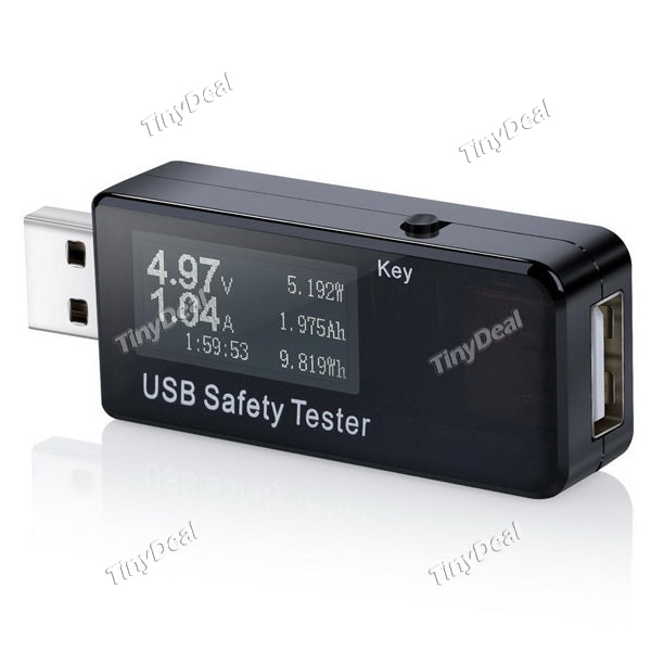 USB Digital Power Meter Tester Multimeter DC Current and Voltage Monitor Fast Charger Security Tester