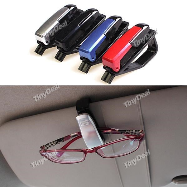 Eyeglasses Holder Car Sunglasses Clip Attaches to the Sun Visor Securely Glasses Clamp
