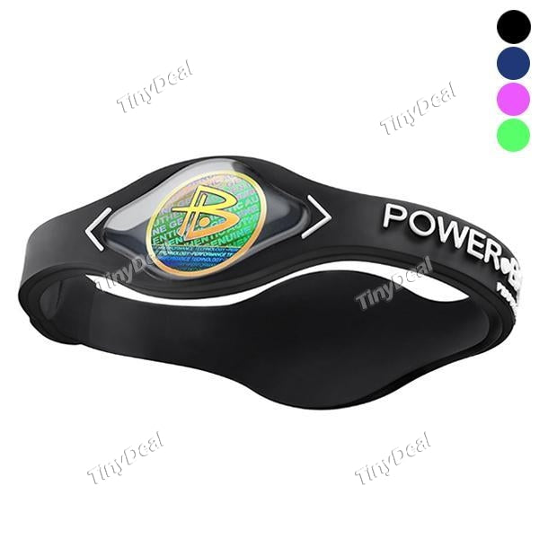 Power Balance Silicone Wristband Bracelet Energy Bracelets Can Improve Energy and Body Balance in Sports