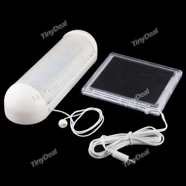 5 LED Outdoor Solar Powered Panel for Garden Path Wall Shed Fence Yard Light Lamp Eaves Fence Yard Lighting