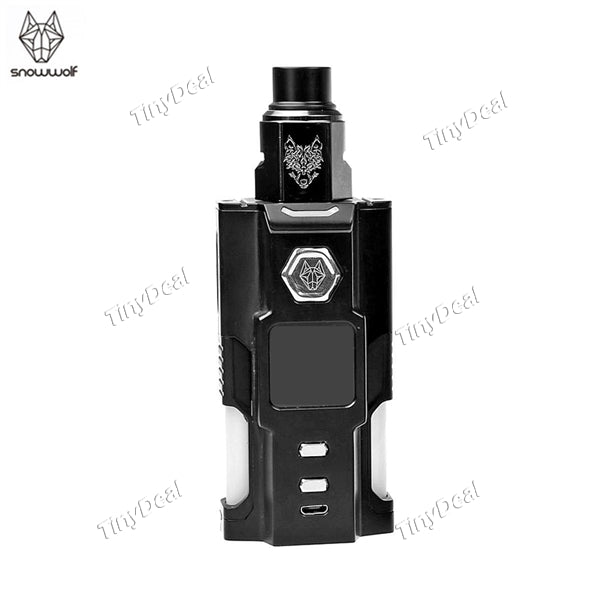 Authentic SnowWolf Vfeng Squonk 120W Dual Squonker BF Starter Kit - Black