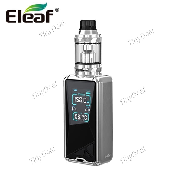 Authentic Eleaf TESSERA 150W Mod 2ml 4ml ELLO TS Tank Kit - Silvery SS Stainless Steel
