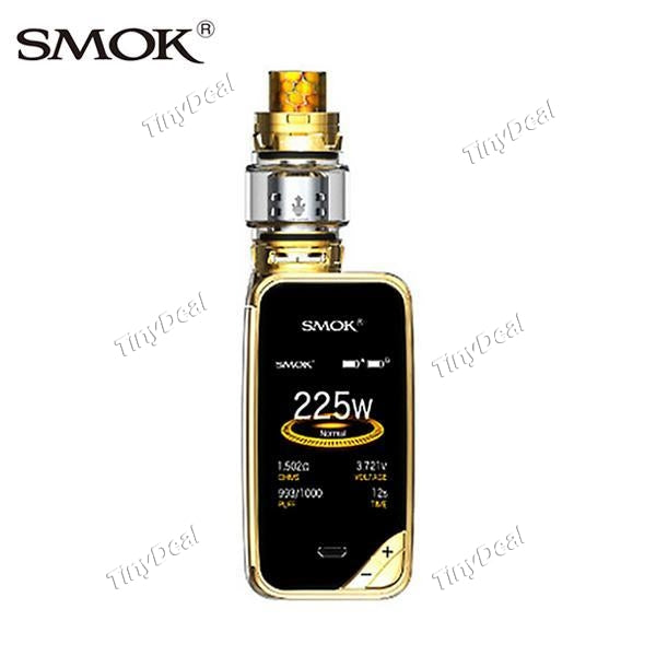 Smoktech X-Priv 225W Box Mod TFV12 Prince Tank 8ML Full Starter Kit Standard Edition - Prism Golden