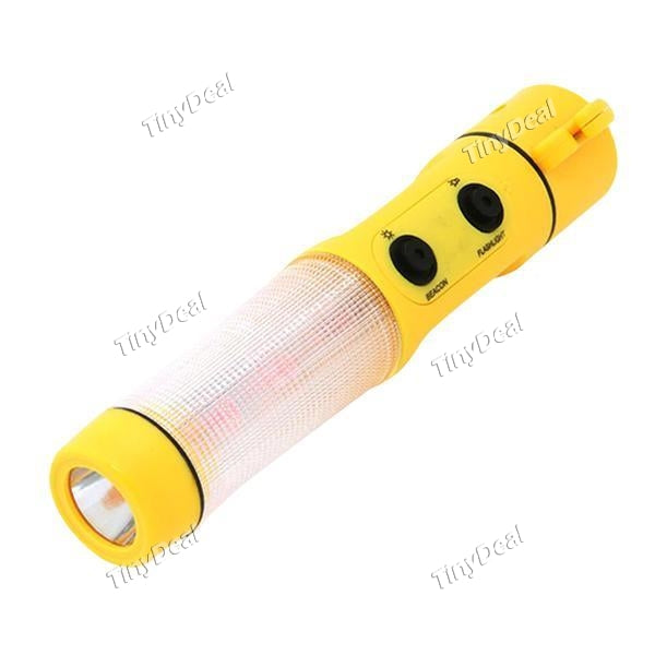 4 in 1 Car Safety Escape Hammer Life Saving Auto Emergency Tool Seat Belt Cutter Window Glass Breaker Car Rescue Tool with Light