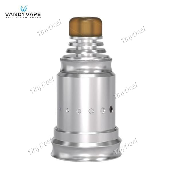 Authentic VandyVape Berserker MTL RDA Rebuildable Dripping Atomizer - Silvery SS Stainless Steel