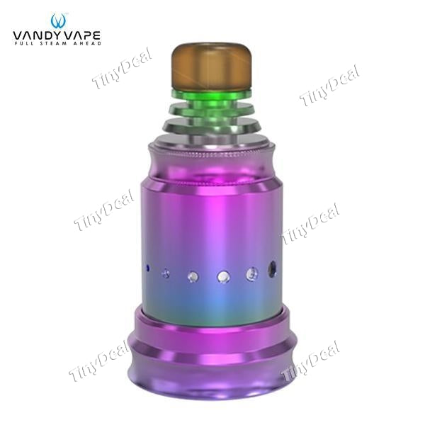 Authentic VandyVape Berserker MTL RDA Rebuildable Dripping Atomizer - Rainbow Colorful