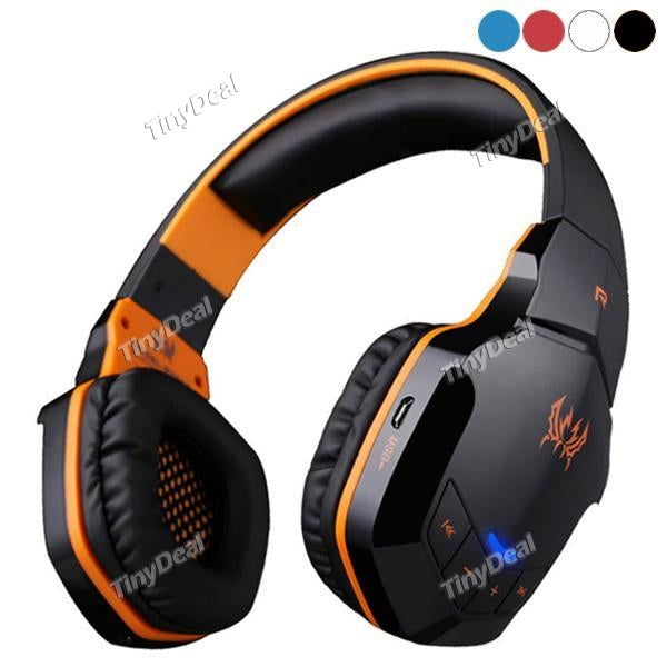 KOTION EACH B3505 Wireless Bluetooth 4. 1 NFC Stereo Gaming Headphones Headset HiFi Music Headsets Game with MIC