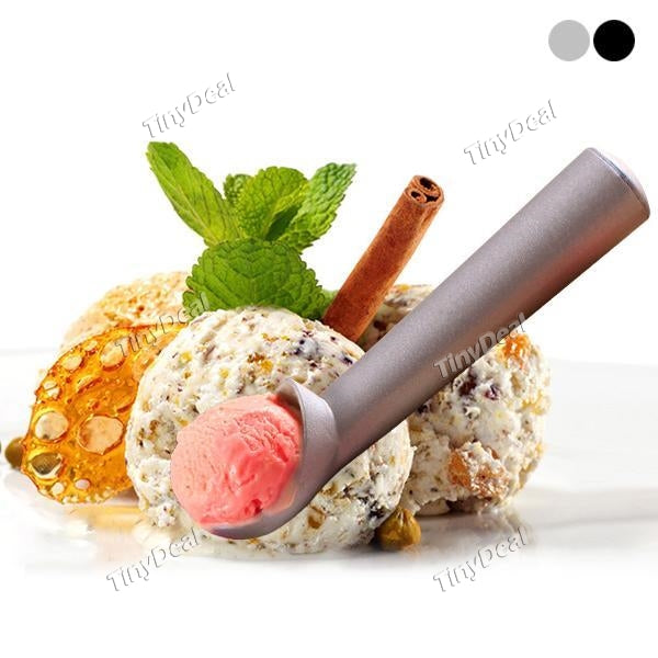 Ice Cream Scoop Aluminium Alloy Right or Left-handed Ice Cream Spoon for Ice Cream Serving