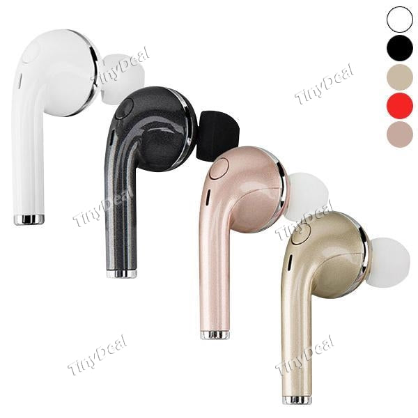 Mini Wireless Stereo V1 Bluetooth right earbud Handsfree with Mic Headphones iPhone 7 7Plus 8 Apple Fans