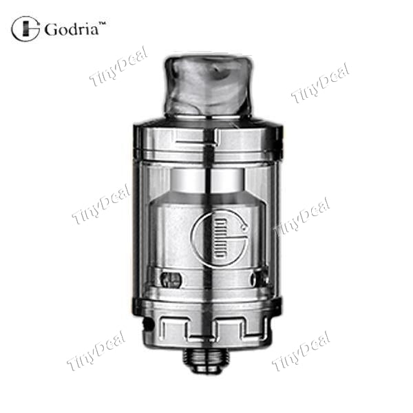Authentic Innovation Godria Bolt RTA 2ML Rebuildable Tank Atomizer - Silvery SS Stainless Steel