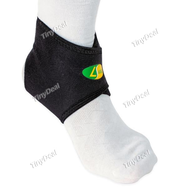 Safety Ankle Support Gym Running Protection Black Elastic Breathable Foot Ankle Brace Bands Guard Sport Fitness Running Jogging