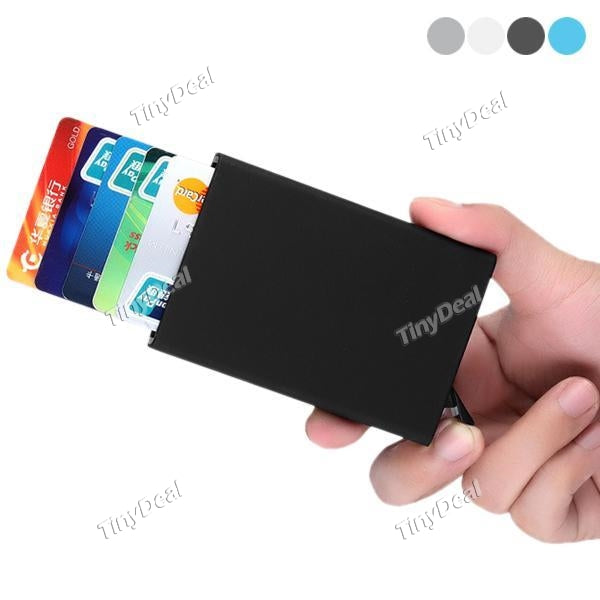 Super Light Aluminum Business Card Holder for Men and Women Card Holder for Travel and Work Credit Card Holder for Business Card