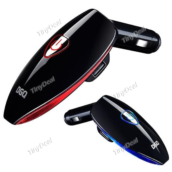 Car Auto Air Purifier Cleaner 12V Smoke anion purifier Fresh Car Air Ionizer Oxygen Bar Dual USB Car Charger