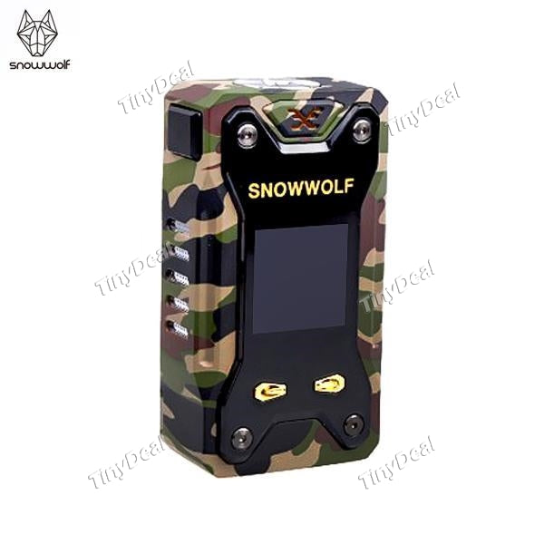 Authentic Sigelei Snow Wolf Xfeng 230W TC VW APV Variable Wattage Box Mod - Woodland Camouflage