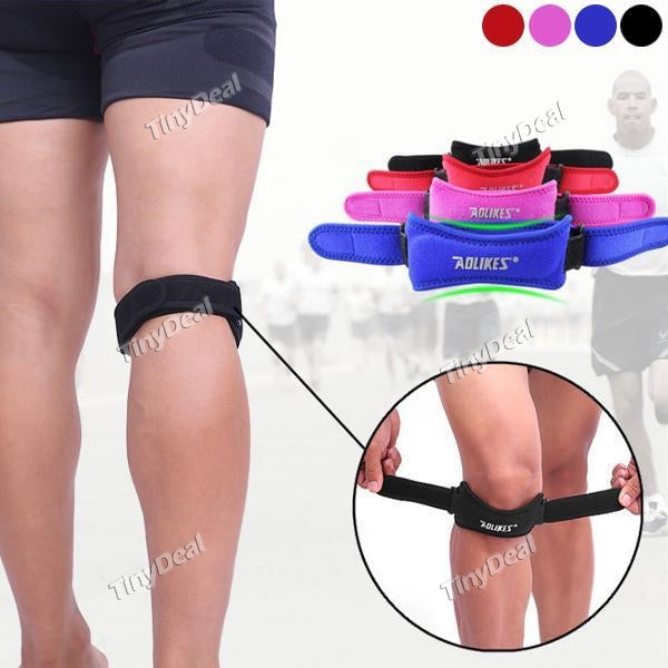 Knee Support Strap for Pain Relief Knee Brace Patella Tendonitis Adjustable Knee Patellar Tendon Support Strap Knee Brace Pads