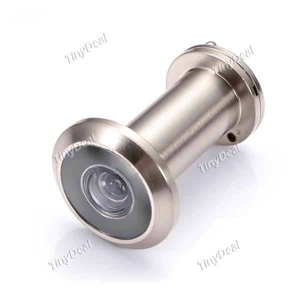 Door Viewer 200 Degree 16mm Alloy Tamper Adjustable Home Security Camera Optical Glass House Anti-Theft Eye Video Door Peephole