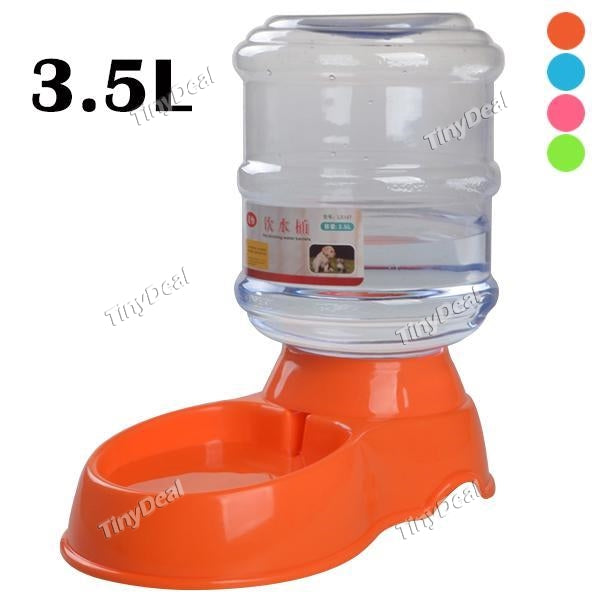 3.5L Pet Dog Cat Automatic Feeder Water Bowl Dispenser Portion Control Pet Puppy Kitten Feeding Tools