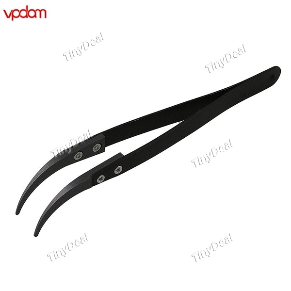Authentic Vpdam Stainless Steel Ceramic Tweezer for RTA Atomizer DIY Coil Biulding - Black