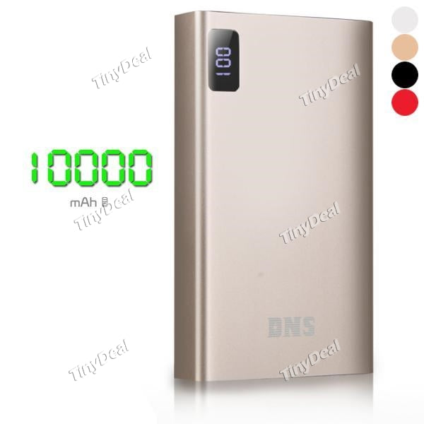 10000mAh Graphene Quick Charger Power Bank Portable Charger Flash Charge Power Station with LCD for iPhoneiPad Samsung Galaxy