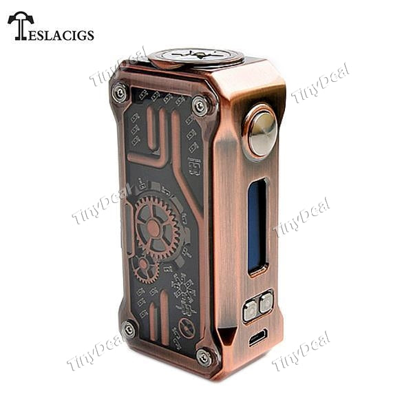 Authentic Teslacigs Punk Mini 85W TC VW APV Box Mod - Copper