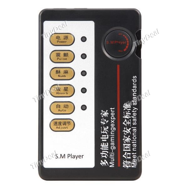 Electric Shock Accessories Dual Output Host Electro Stimulation Medical Themed Toys Therapy Massager Sex Toys for Couples