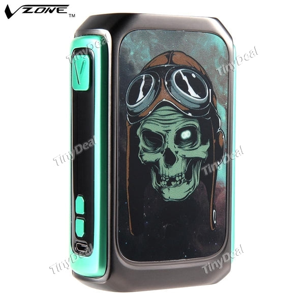 Authentic Vzone Graffiti 220W TC Various Wattage VW APV Box Mod - Black Green