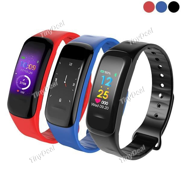 C18 Colorful Smart Bracelet Fitness Tracker Heart Rate Monitor Smart Wristband Waterproof Smart Band Activity Tracker Watch