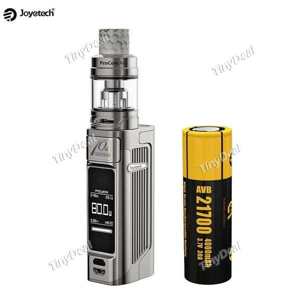 Authentic Joyetech ESPION Solo 80W with 4.5ML ProCore Air Tank Kit - Gun Metal Color