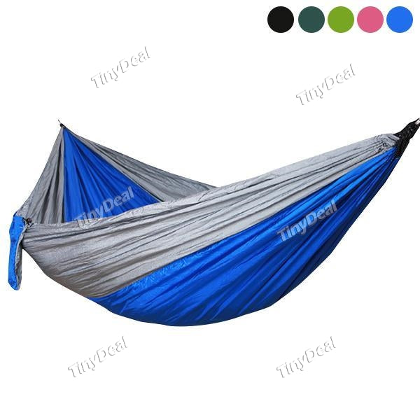 Portable Outdoor Hammock 2 Person Garden Sport Leisure Camping Hiking Travel Kits Hanging Bed Hammocks