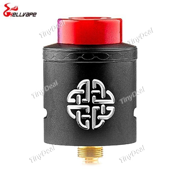 Authentic Hellvape Aequitas RDA 24MM Rebuildable Dripping Atomizer - Black